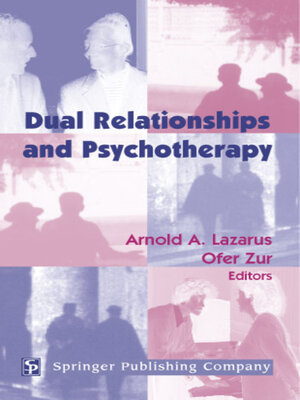 cover image of Dual Relationships and Psychotherapy